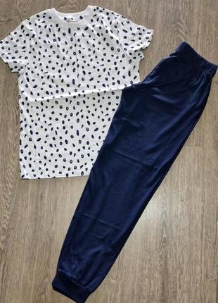 Пижама (футболка + штаны)  primark xs