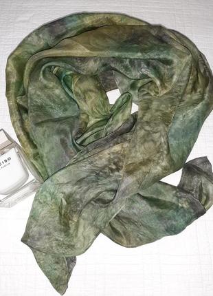 Шелк !!!  шикарный платок, шарф натуральный шелк, 88 * 87, китай
