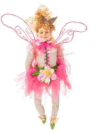 Кукла-фея весенняя 33см, розов