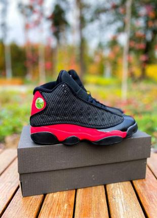 Nike air jordan retro13 "black/red"🆕шикарные кроссовки найк🆕купить наложенный платёж