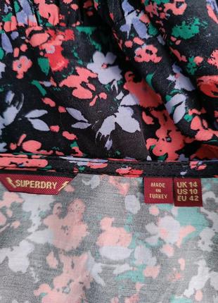 Чудесное новое короткое платье туника бренда superdry.8 фото
