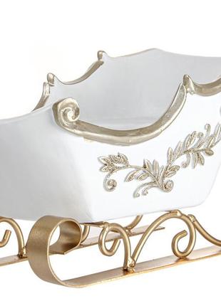 Фігурка декоративна "сані" 30х16х16см