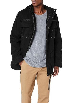 Куртка brandit mens jacket ryan m65 winterjacket black (xxl)