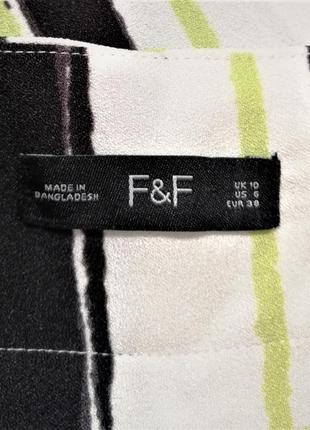 Модные штаны f&f, размер 10/38 или м8 фото