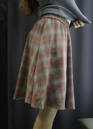 Теплая стильная брендовая юбка на подкладке vero moda