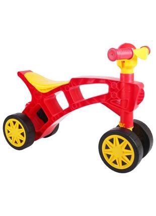 Детский беговел каталка "ролоцикл" технок 2759txk(red) красный