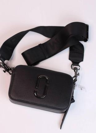 Женская сумка marc jacobs black lux, женская сумка, марк джейкобс черного цвета