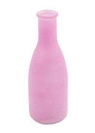 Набор из 4-х ваз bottle soft pink h18 d6x26,5 см стекло9 фото