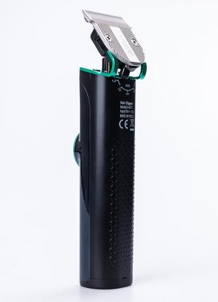 Машинка для стрижки волос аккумуляторная 5 вт led дисплей, мощный триммер для стрижки