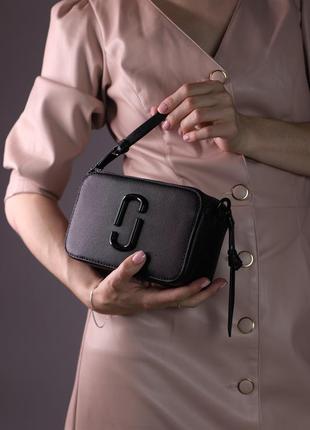 Женская сумка marc jacobs black lux, женская сумка, марк джейкобс черного цвета4 фото