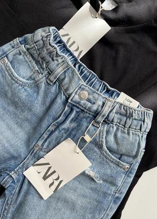 Джинсы джинсы zara 2-3 года 98 см новые4 фото