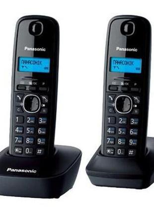 Телефон dect panasonic kx-tg1612uah