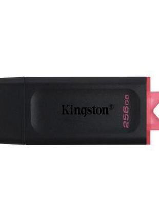 Usb флеш накопитель kingston 256gb datatraveler exodia black/pink usb 3.2 (dtx/256gb) продаж