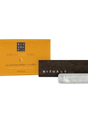 Rituals автопарфум mehr, ritual of mehr life is a journey car perfume, основной картридж, 6 г