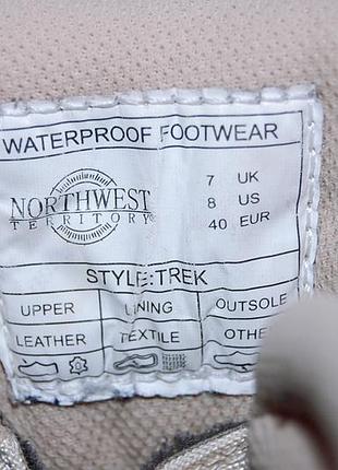 Ботинки northwest waterproof р.40 original england 9