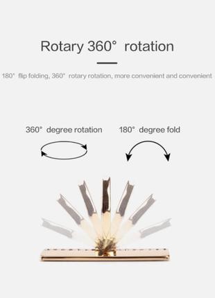 Кольцо держатель подставка металлическое 360° попсокет popsockets для телефона смартфона b33ws золотистый2 фото