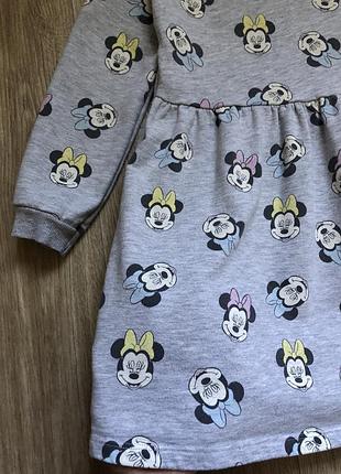 Платье на флисе 5-6 лет disney 2