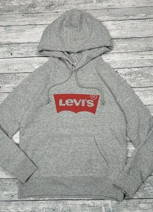 Худі кенгурушка кофта з капюшоном толстовка levi's levi strauss2 фото