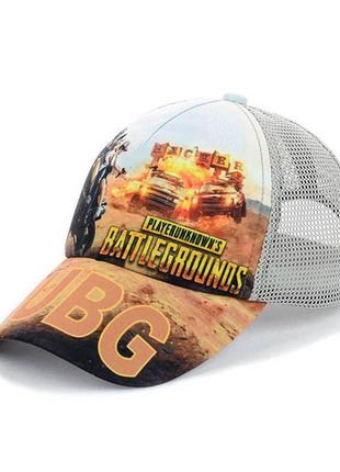 Детская кепка c сеткой "pubg"
