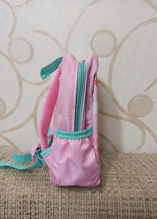 Рюкзак для девочки с динозавром для садика2 фото