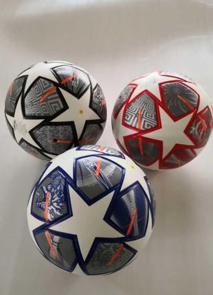 М`яч футбольний c 64626 (30) 3 види, вага 420 грам, матеріал pu, балон гумовий, клеєний, (поставляється