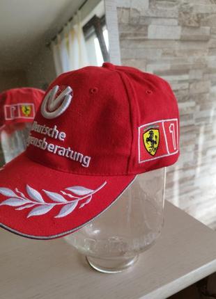 Кепка бейсболка ferrari michael schumacher1 фото