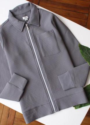 Стильная рубашка на молнии river island. 9-10 г