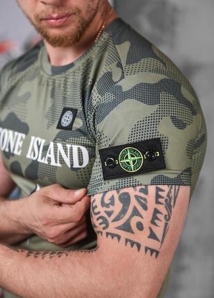 Футболка stone island military   871045 фото