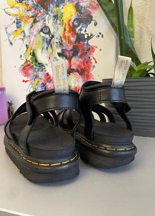 Dr martens "blaire vegan" жіночі літні сандалії-босоніжки3 фото