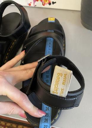Dr martens "blaire vegan" жіночі літні сандалії-босоніжки9 фото