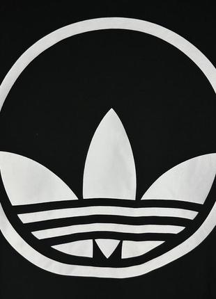 Футболка adidas black big logo оригинал черная майка адидас4 фото