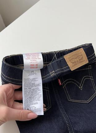 Levi’s оригинал джинсы для девочки 92 см джеггинсы лосины5 фото