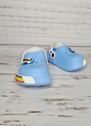 Дитячі крокси/сабо/пляжне взуття для хлопців calx5 фото
