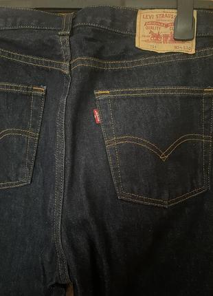 Оригінальні джинси levi’s 751 темно-сині4 фото