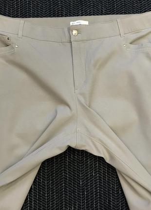 Джинсы женские брюки коттоновые эластичные / высокая посадка / к низу заужены5 фото