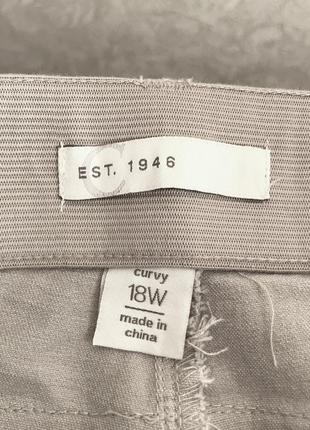 Джинсы женские брюки коттоновые эластичные / высокая посадка / к низу заужены7 фото