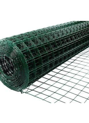 Сетка сварная панель  н-1,0*2,5 м зеленая