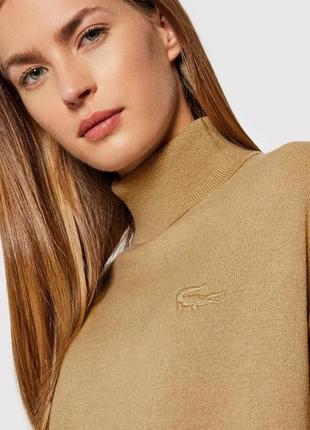 Стильный шерстяной гольф водолазка оверсайз lacoste 🔥🔥🔥4 фото