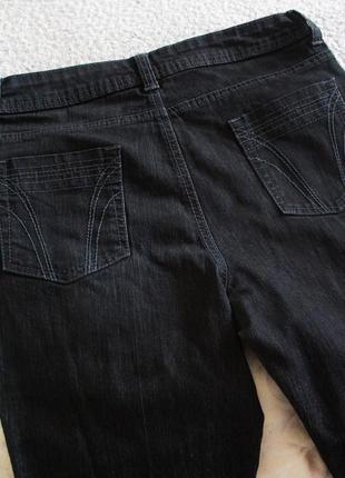Классические джинсы бойфренд цвета «мокрый асфальт» (размер 14/42)4 фото