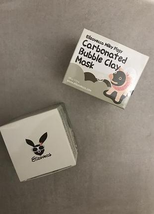 Elizavecca бульбашкова глиняна маска