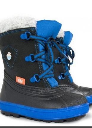 Зимние сноубсы сапоги ботинки дутики на овчине демар demar billy. размеры 20-23.1 фото