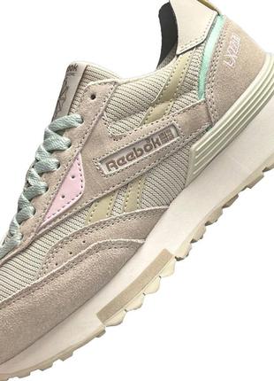 Женские кроссовки reebok lx 2200 beige3 фото