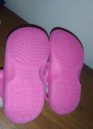 Босоніжки, в"єтнамки crocs c6-7 (23-24)2 фото