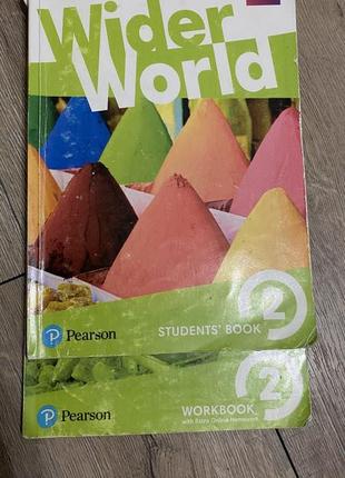 Комплект wider world 2 book,workbook