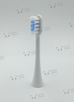 3 шт. насадки зубної щітки xiaomi mijia sonic t501 / t501c sound electric toothbrush clean - білий 264005p2 фото