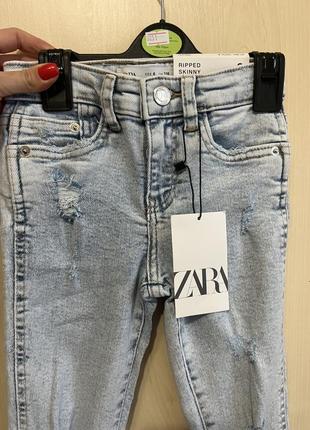 Новые джинсы скинни zara4 фото