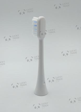 1 шт. насадка зубної щітки xiaomi mijia sonic t501 / t501c sound electric toothbrush clean - білий 264004p5 фото