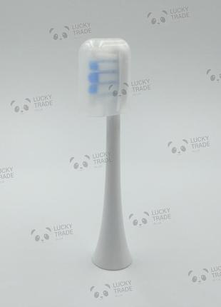 1 шт. насадка зубної щітки xiaomi mijia sonic t501 / t501c sound electric toothbrush clean - білий 264004p7 фото