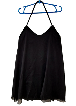 Легкое женское черное платье в состоянии нового2 фото