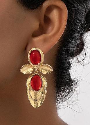 Серьги в стиле zara.
5,5 см